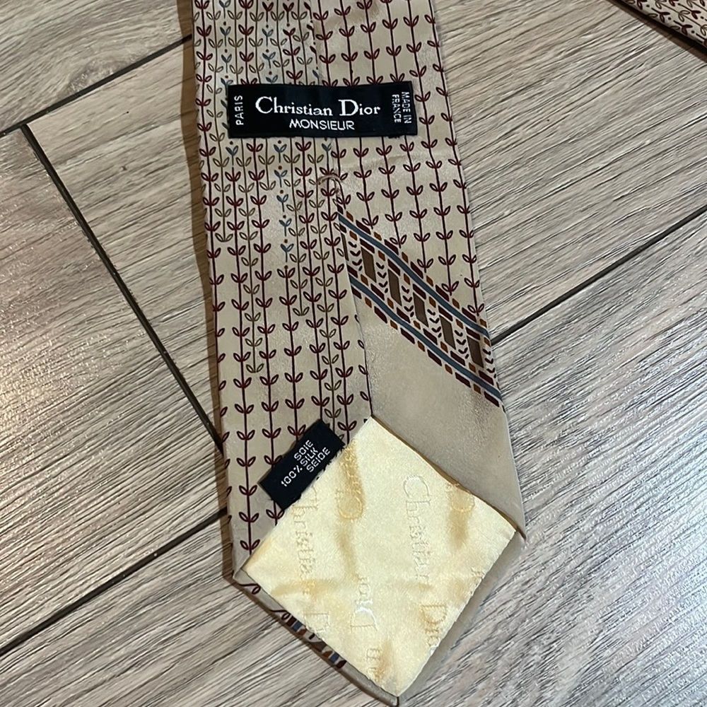 Christian Dior Silk Tie
